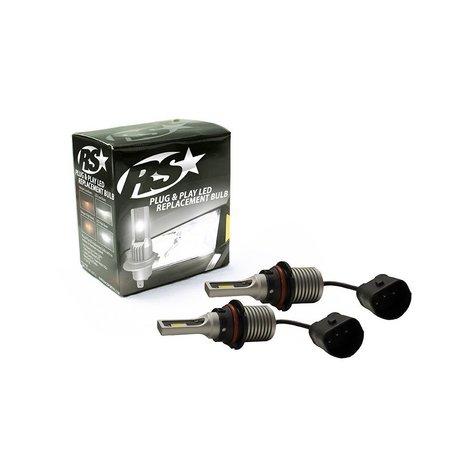 RACE SPORT 9007 Pnp Series Plug-N-Play Led Direct Oem Replacement Bulbs (Pair) Pr RSPNP9007